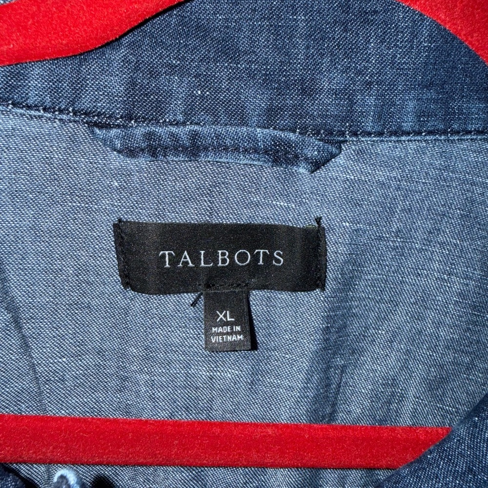Talbots Denim Button-Up Jacket - Picture 4 of 9
